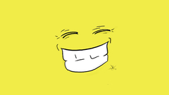 Yellow pretty much that boring said