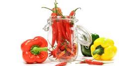 Yellow red Bank chile