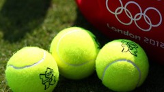 Yellow red Green tennis olympics tennis balls