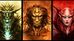 Yellow red orange faces Sandara