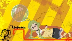 Yellow skirts glasses long