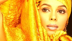 Yellow woman faces bollywood Mallika Sherawat
