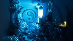 Yin yang digital art