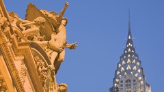 York sculptures chrysler building Grand Central Station