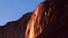 Yosemite National Park falls yosemite sam Fire Fall