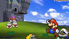 Yoshi Goomba Mario paper