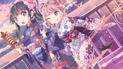 Yukata original characters