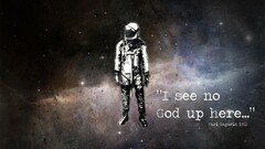 Yuri Gagarin Space astronaut quote Stars abstract Alex Cherry