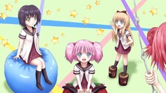 Yuru yuri Funami Yui Toshinou Kyouko Yoshikawa Chinatsu