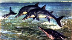 Zdenek Burian prehistoric ocean