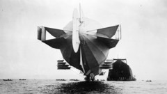 Zeppelin on water high