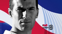Zinedine zidane French flag