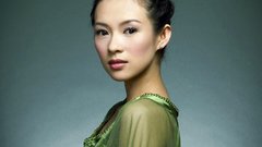 Ziyi Zhang Simple Background