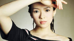 Ziyi Zhang Simple Background