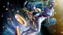 Zodiac fantasy art Kagaya Yutaka Libra Zodiac