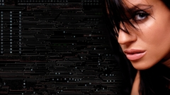 Zoe beautiful face brunette