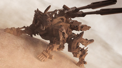 Zoids artwork Konig Wolf