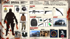 Zombie survival sheet