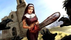 Zombies churches nuns saint