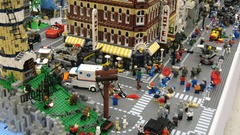 Zombies cities Legos