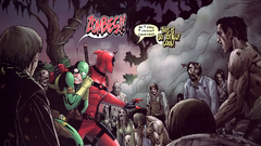 Zombies deadpool wade Wilson