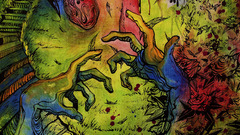 Zombies hands artwork