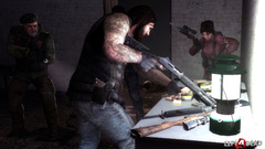 Zombies left dead resupplying