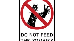 Zombies signs
