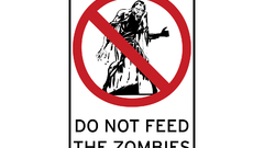 Zombies signs