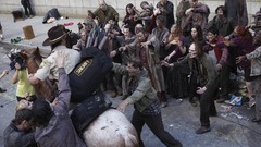 Zombies the walking dead