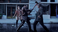 Zombies walking dead the