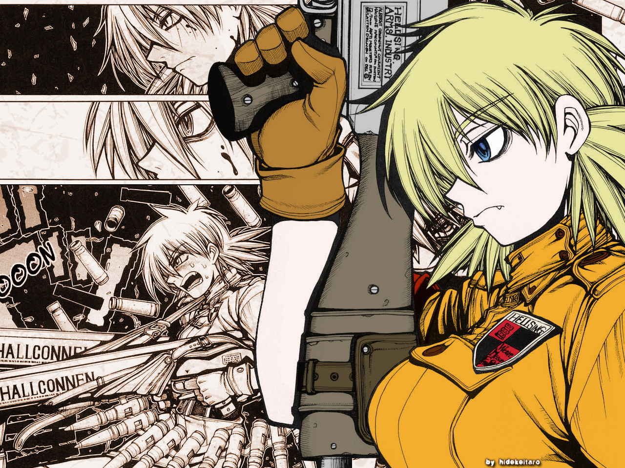 Hellsing i reincarnated as seras victoria хеллсинг я перевоплотился как виктория серас