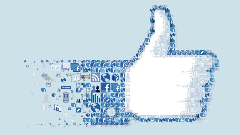 Thumbs-up Icon — Blue