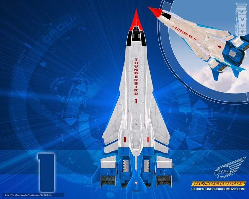 Thunderbird 1 spacecraft