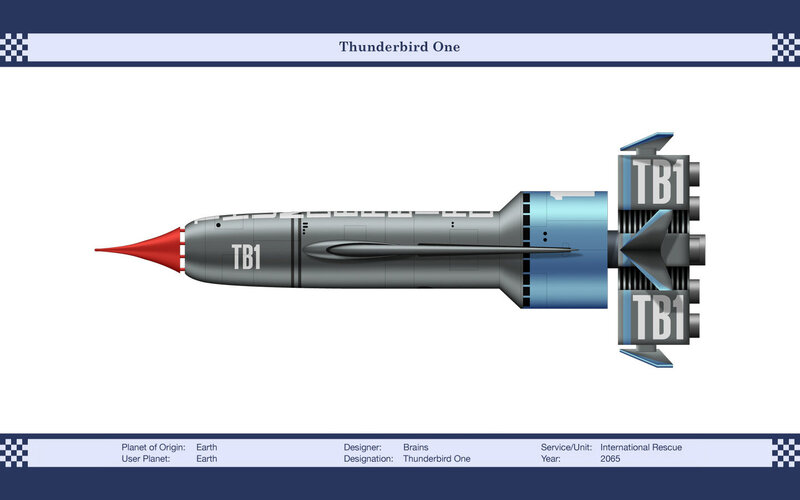 Thunderbird One spacecraft