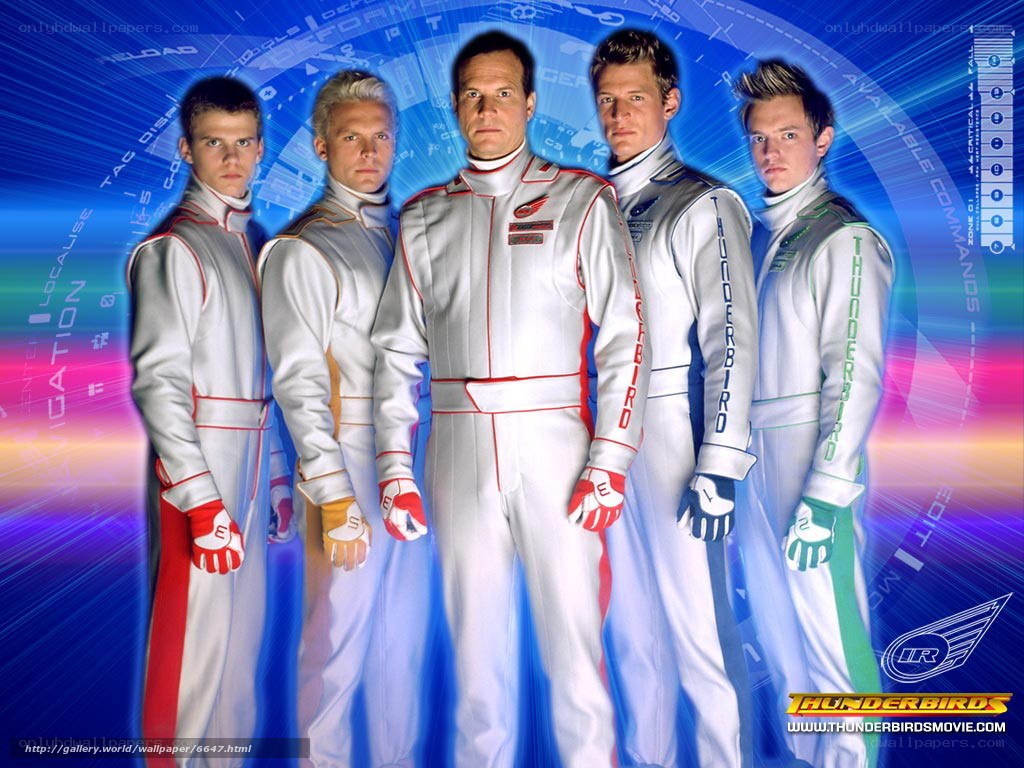 Thunderbirds cast promotional image