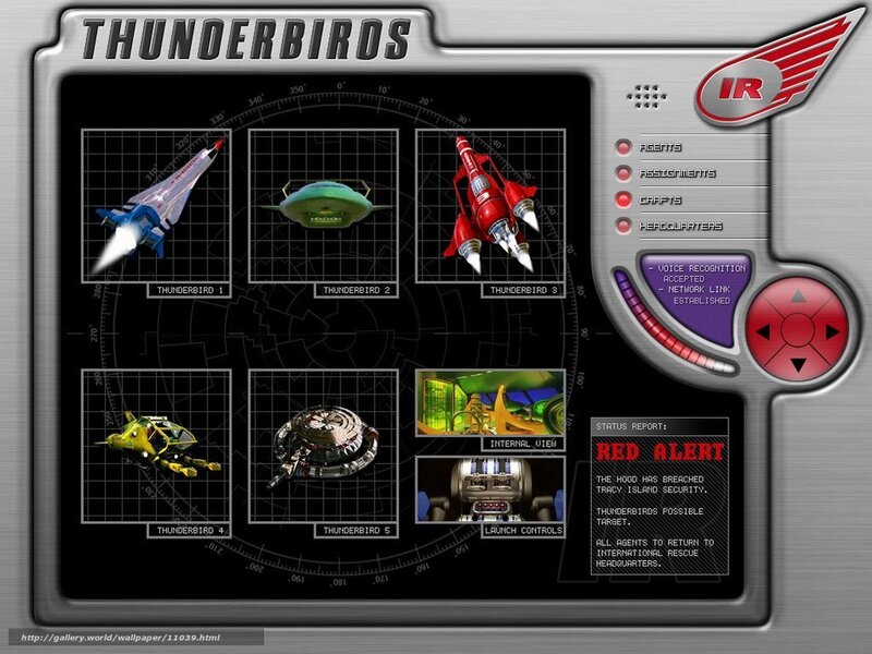 Thunderbirds control panel