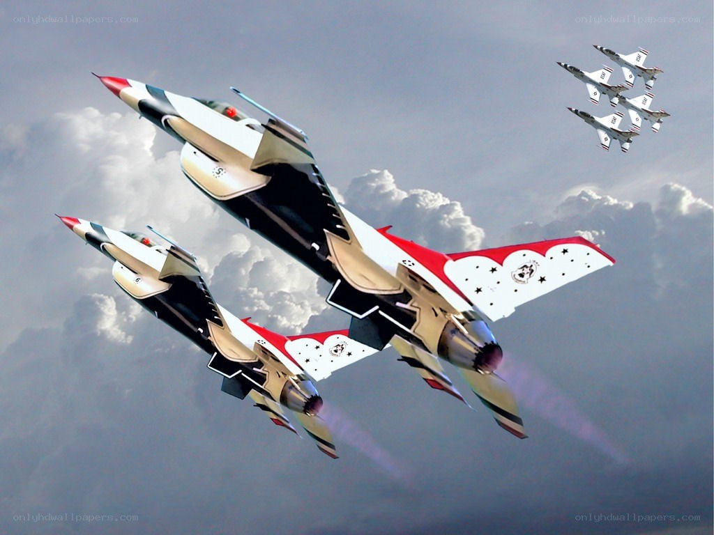 Thunderbirds jet formation