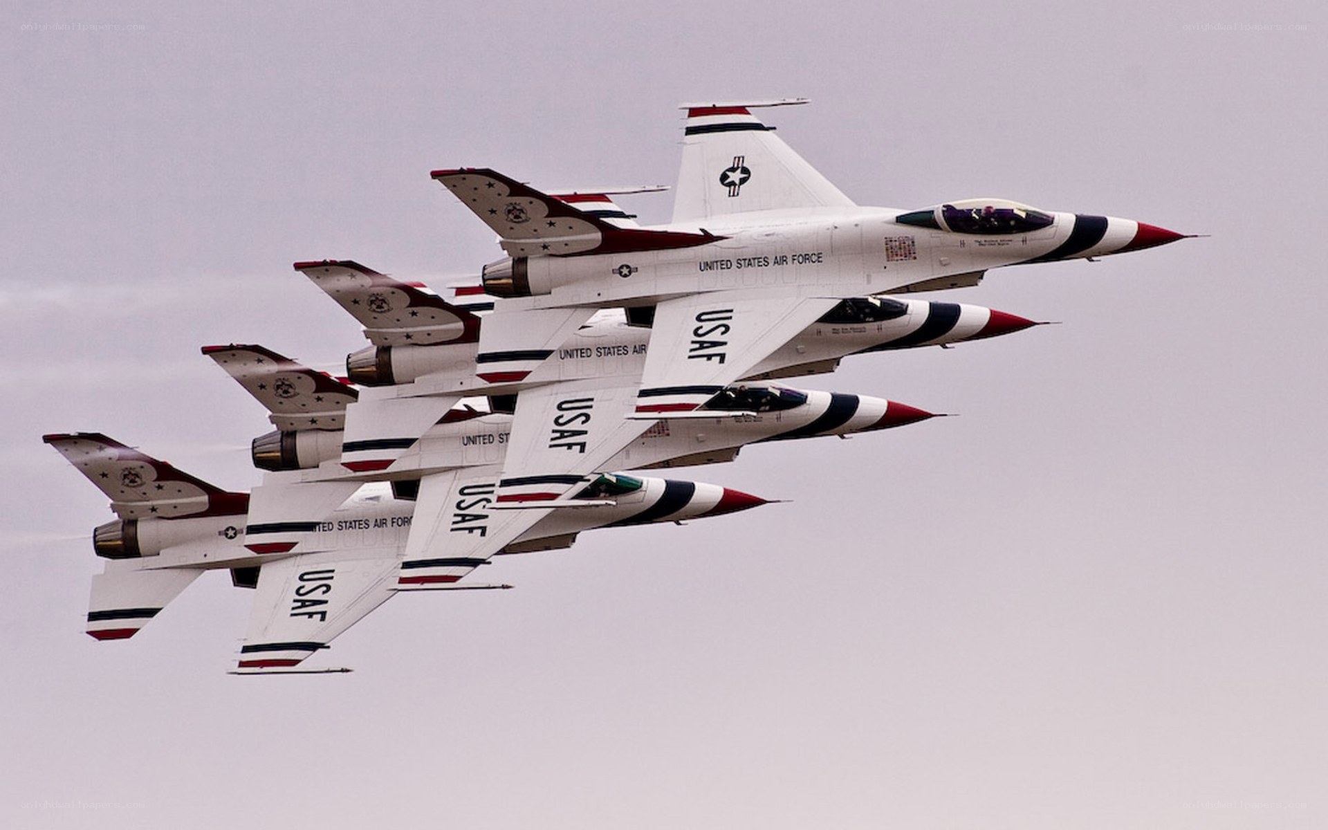 Thunderbirds jet formation