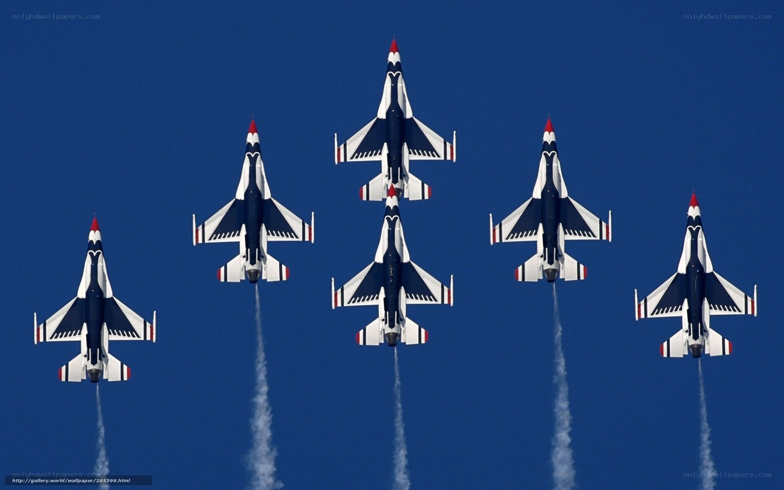 Thunderbirds jet formation