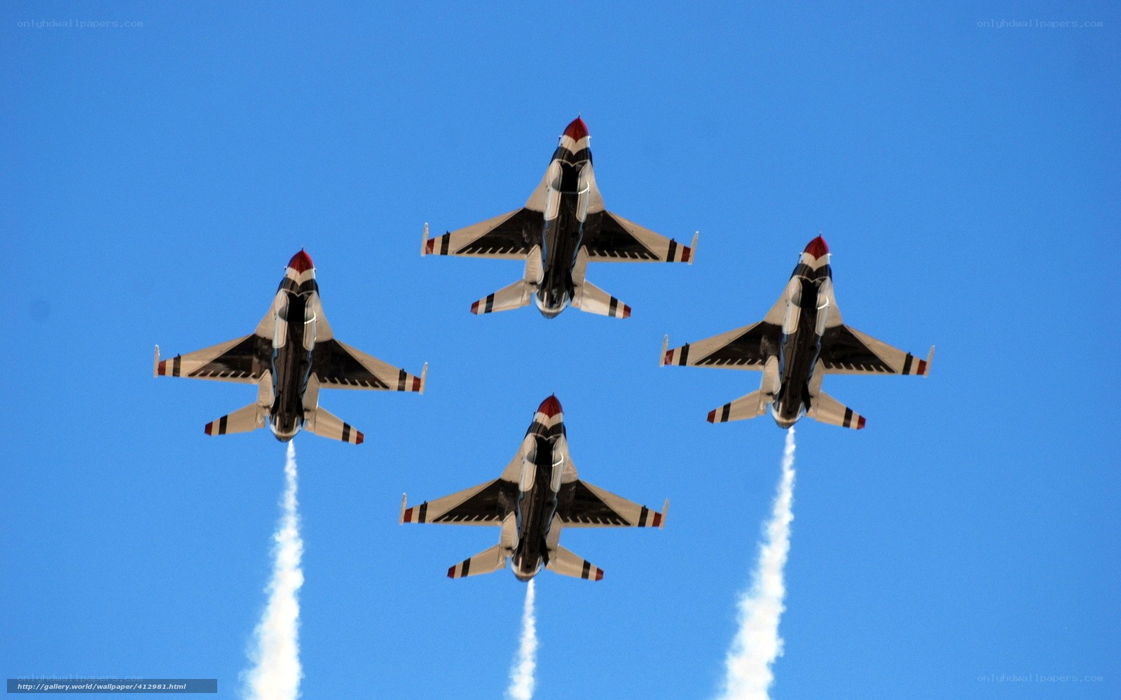 Thunderbirds jet formation