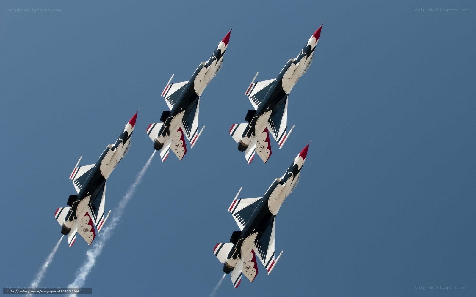 Thunderbirds jet formation