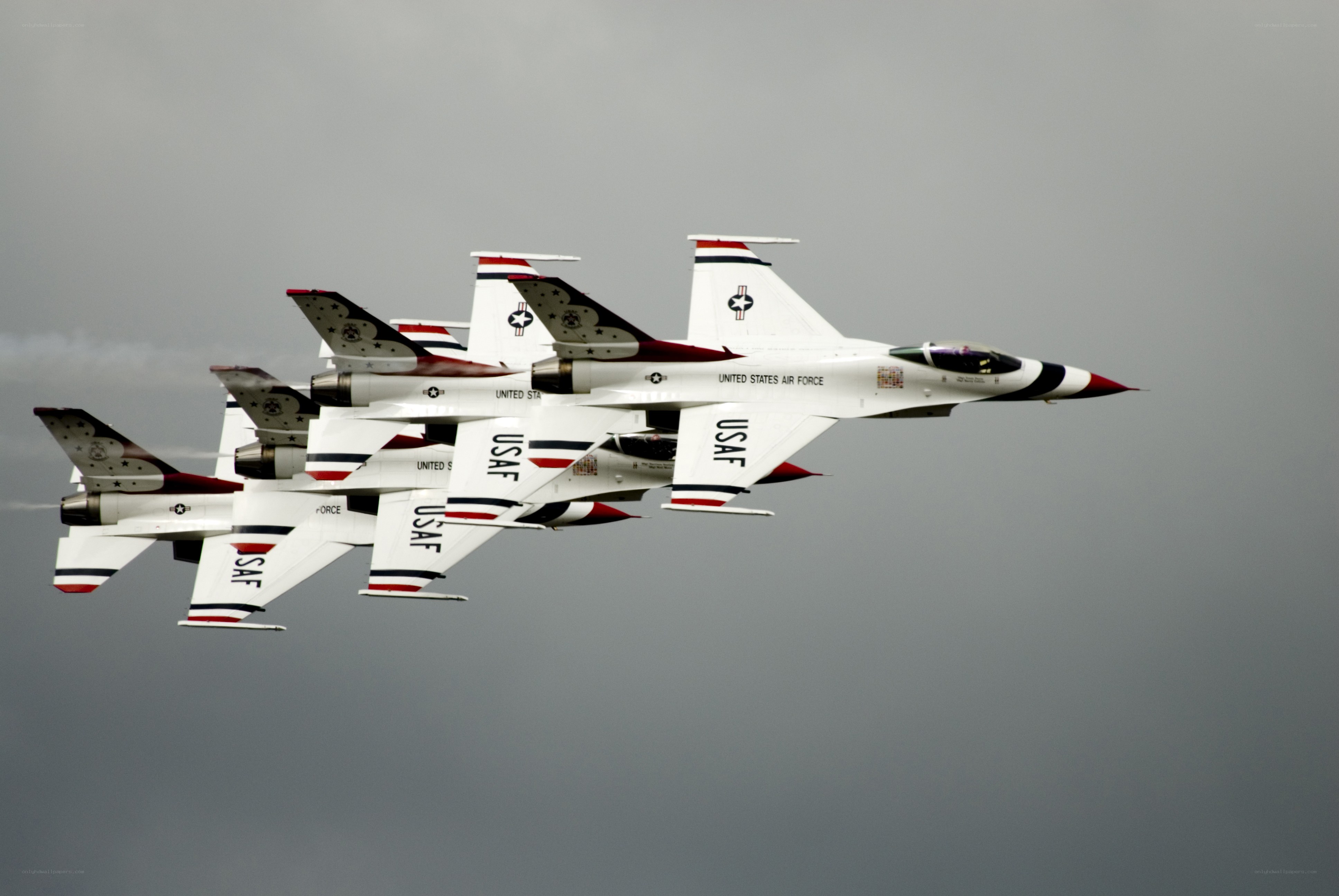Thunderbirds jet formation