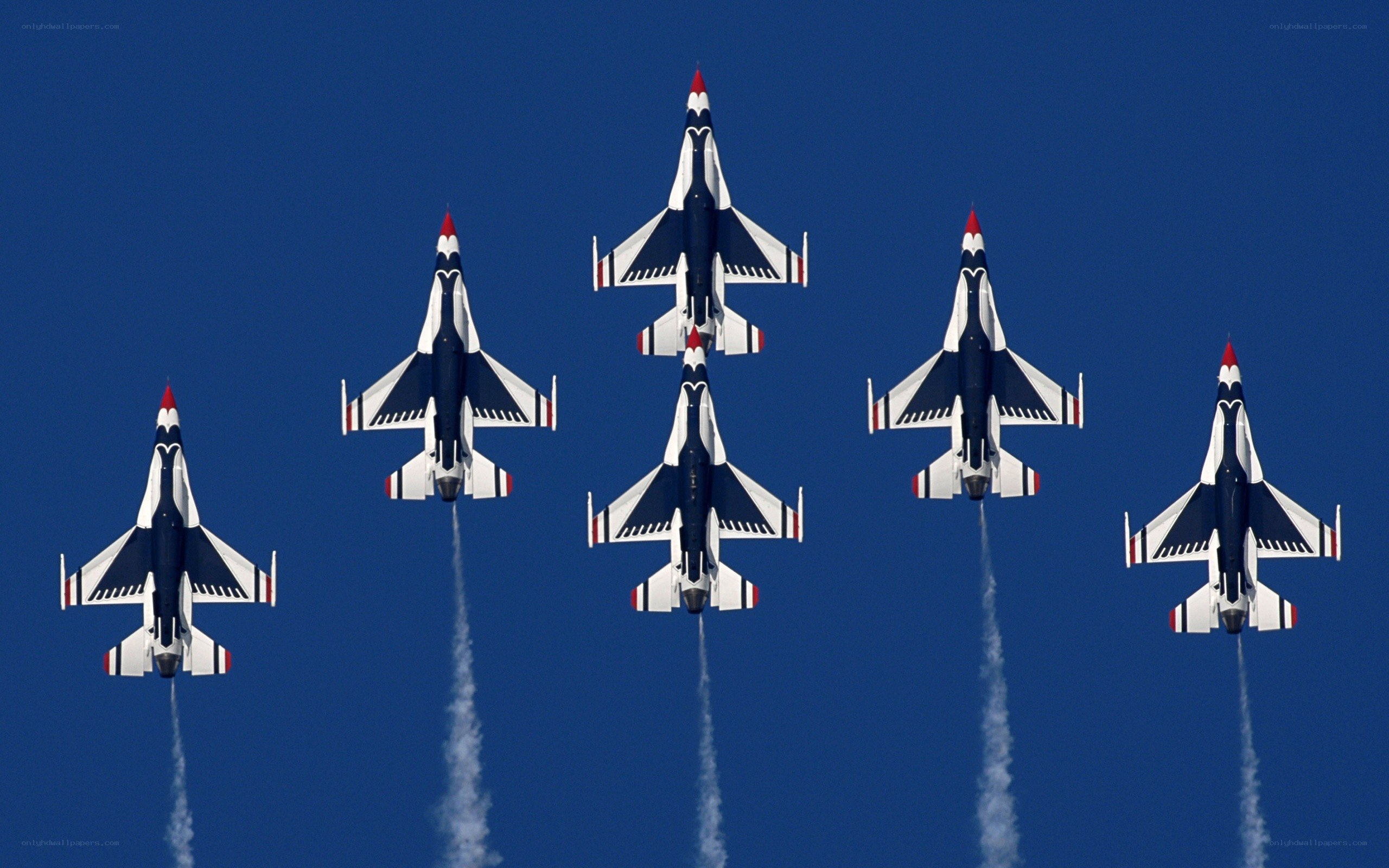 Thunderbirds jet formation