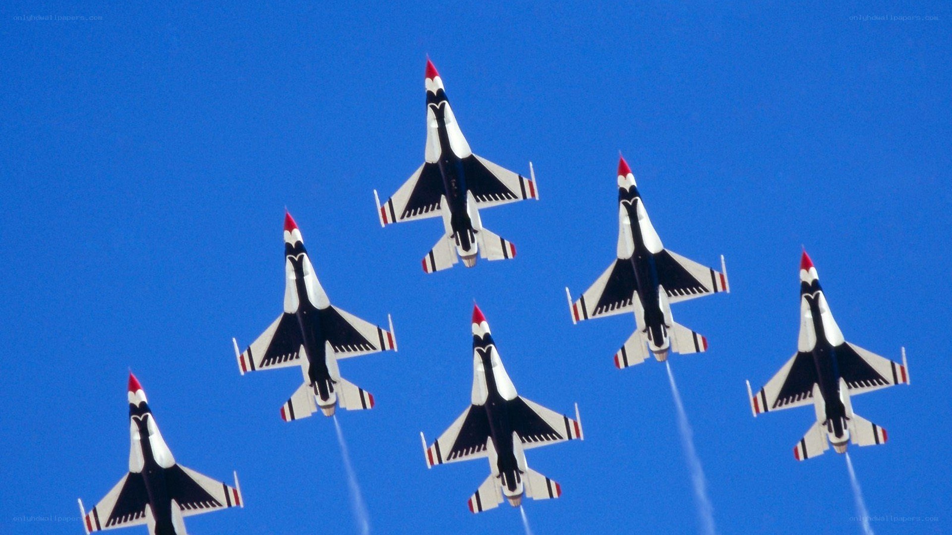 Thunderbirds jet formation