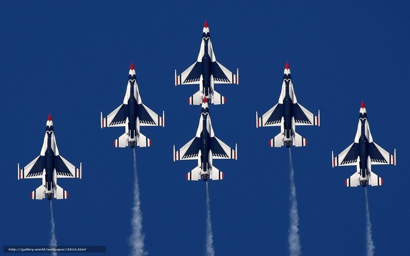 Thunderbirds jet formation