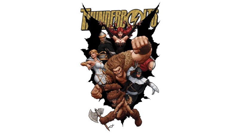Thunderbolts comic book cover
