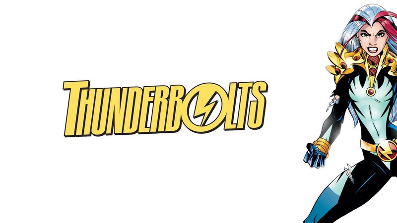 Thunderbolts logo and character