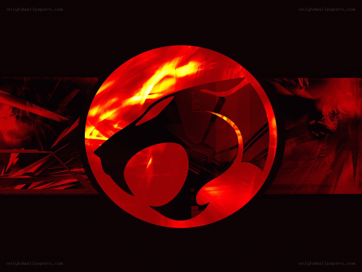 ThunderCats logo in fiery red