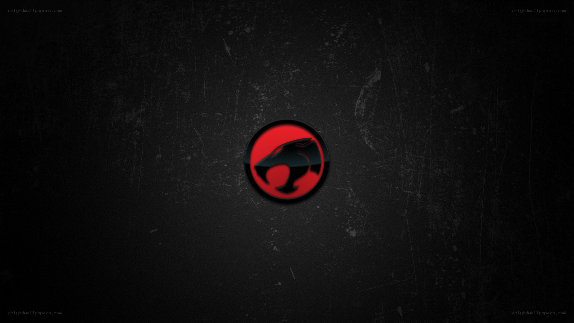 ThunderCats logo on dark background